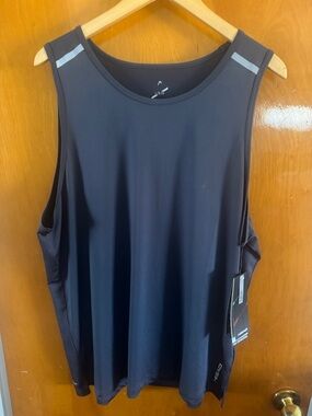 Head Tank Top Mens Large Gray Mesh
